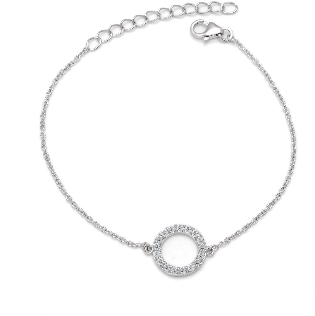 Zirconia Crystal Minimalist Bracelet